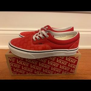 Brand new Vans Deboss Check shoes